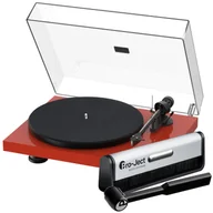 Gramofony - Pro-Ject Debut Carbon EVO - Gramofon manualny + Brush it + Clean it GRATIS! Czerwony - miniaturka - grafika 1