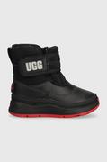 Buty dla dziewczynek - UGG śniegowce dziecięce T TANEY WEATHER G kolor czarny - Ugg - miniaturka - grafika 1