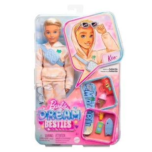 Barbie Dream Besties Ken JDD75 - Mattel - Lalki dla dziewczynek - miniaturka - grafika 1