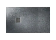Brodziki prysznicowe - Roca AP1014B038401200 TERRAN Brodzik prostokątny 1200 x 900 mm SYFON W KPL SZARY $571UPEK - miniaturka - grafika 1