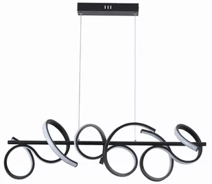 Lozanna - lampa wisząca LED czarny mat 343301-30 - Lampy sufitowe - miniaturka - grafika 1