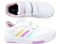 Trampki damskie - Adidas Tensaur Sport 2.0 GW6453 Buty Białe Trampki Tenisówki Na Rzepy - miniaturka - grafika 1
