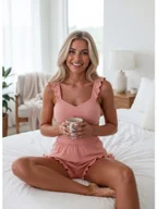 Piżamy damskie - Passion Aurivie - Piżama dwuczęściowa, różowa Wariant/Rozmiar: M DOSTAWA 24h GWRANCJA - miniaturka - grafika 1