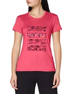 Koszulki i topy damskie - CMP Koszulka damska Stretch Con Stampa T-Shirt - miniaturka - grafika 1