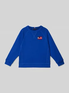 Bluza o kroju relaxed fit z wyhaftowanym logo - Swetry dla chłopców - miniaturka - grafika 1