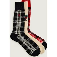 Skarpetki męskie - POLO RALPH LAUREN Wełniane skarpety 3-pack - miniaturka - grafika 1