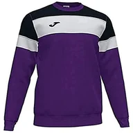 Bluzy męskie - Joma Bluza męska Crew Iv czarny ciemny fiolet XS 101575.551 - miniaturka - grafika 1