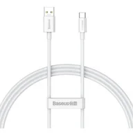 Kable USB - Kabel USB do USB-C Baseus Superior Series, 65W, 1m (biały) - miniaturka - grafika 1