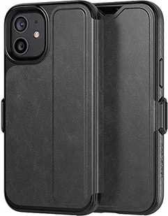 tech21 EvoWallet do Apple iPhone 12 mini 5G - higienicznie czyste, antybakteryjne etui na telefon z ochroną przed upadkiem 3,6 m, czarne - Etui i futerały do telefonów - miniaturka - grafika 1