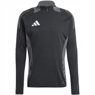 Bluzy męskie - Bluza męska adidas Tiro 24 Competition Training Top czarna IL8257 M - miniaturka - grafika 1