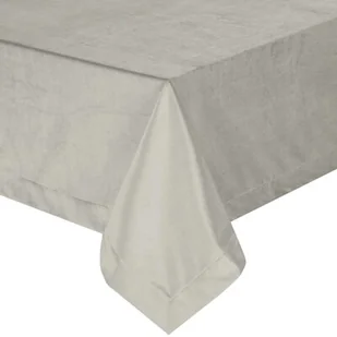 Obrus EUROFIRANY Melinda 140 x 180 cm Srebrny - Obrusy i serwetki - miniaturka - grafika 1