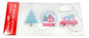 Zabawki kreatywne - Żelowe naklejki dekoracyjne LED BN Pada śnieg - miniaturka - grafika 1
