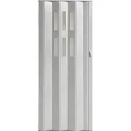 Drzwi wewnętrzne - Drzwi harmonijkowe PIONEER GLASS 281 84 x 202 cm dąb bielony - miniaturka - grafika 1