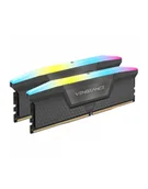 Pamięci RAM - Corsair DDR5 32GB - 5200 - CL - 40 - Double-Kit - DIMM, CMH32GX5M2B5200Z40K, Vengeance RGB, XMP, EXPO, Kolor: CZARNY - miniaturka - grafika 1