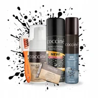 Środki do obuwia i ubrań - Zestaw 5w1 do Czyszczenia Renowacji i Impregnacji Czarnych Butów z Zamszu - miniaturka - grafika 1