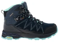 Buty trekkingowe damskie - Damskie buty turystyczne ELBRUS Eravica MID WP GC WO'S, niebieski, r. 39 - miniaturka - grafika 1