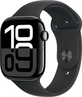 Smartwatch - Apple Watch 10 GPS + Cellular 46mm z aluminium onyksu pasek sportowy S/M Czarny - miniaturka - grafika 1