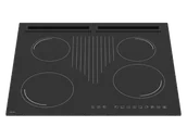 Płyty gazowe do zabudowy - Solgaz Futura Pro Slim Mat 4+1 LPG-37 Czarny - miniaturka - grafika 1