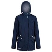 Kurtki damskie - Regatta Damska kurtka przeciwdeszczowa Basilia, morska, FR : 3XL Fabricant : Talia 22 - miniaturka - grafika 1