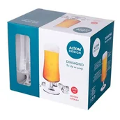 Kieliszki - Pokale szklane do piwa Diamond 6 szt 370 ml - miniaturka - grafika 1