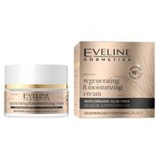 Kremy do twarzy - Eveline cosmetics Organic Gold Regenerujący Krem Nawilżający 50ml EVEL-0218 - miniaturka - grafika 1