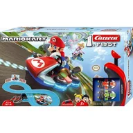 Tory, garaże, parkingi - Carrera Tor wyścigowy First na baterie Nintendo Mario Kart 2,4m - miniaturka - grafika 1