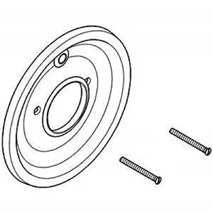 GROHE 46057000 escutcheon - Pisuary - miniaturka - grafika 1