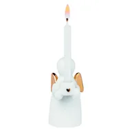 Świeczniki - Raeder Świecznik Anioł Stróż złoty C13798 - miniaturka - grafika 1