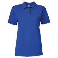 Koszulki sportowe damskie - Dwukolorowa Koszulka Polo Z Krótkim Rękawem Softstyle Damska Z Krótkim Rękawem - miniaturka - grafika 1