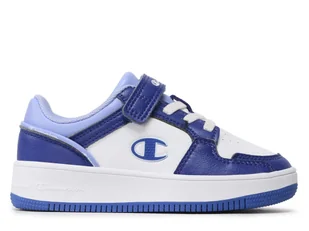 Buty dziecięce Champion S32497WW007 REBOUND 2.0 LOW G PS Niebieskie - Buty dla dziewczynek - miniaturka - grafika 1