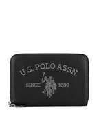 Portfele - U.S. Polo Assn. Duży Portfel Damski WIUXT8414WVP Czarny - miniaturka - grafika 1