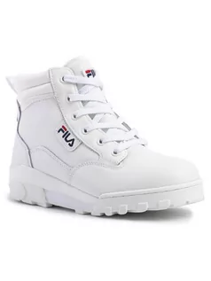 Buty zimowe męskie - Fila Trapery Grunge II L Mid Wmn 1010741.1FG Biały - grafika 1