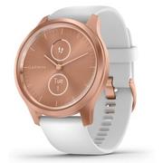 Smartwatch - Garmin Vivomove Style biało-różowy - miniaturka - grafika 1