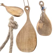 Deski do krojenia - Deska do krojenia i serwowania drewniana MANGO 50x23 cm - miniaturka - grafika 1