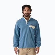 Bluzy sportowe męskie - Bluza trekkingowa męska Patagonia LW Synch Snap-T P/O - miniaturka - grafika 1