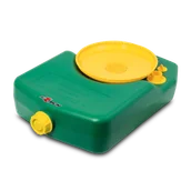 Kanistry - Kanister na Paliwo z Lejkiem Rtech Eco 12L Zielono-Żółty - miniaturka - grafika 1