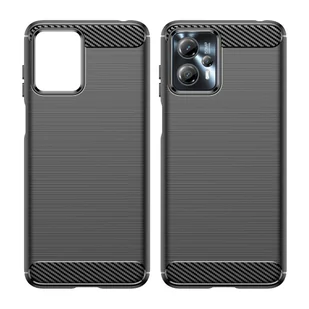 Etui Carbon Case do Motorola Moto G53 / G13 elastyczny czarny - Etui i futerały do telefonów - miniaturka - grafika 9