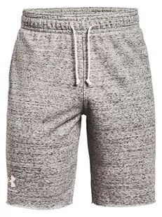 Under Armour Szorty dresowe w kolorze szarym - Spodenki męskie - miniaturka - grafika 1