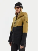 Kurtki narciarskie - Roxy Kurtka narciarska Gore-Tex Stretch Purelines ERJTJ03506 Beżowy Regular Fit - miniaturka - grafika 1