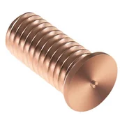 Akcesoria spawalnicze - Kołki Do Zgrzewania Zgrzewarki Przypawarki Ze Stali Miedziowanej M5 12Mm Stamos Germany 100 Szt. - miniaturka - grafika 1