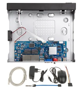 Rejestrator IP 8 kanałowy POE BCS-L-NVR0801-4KE-8P SERIA BCS LINE Analityka 8 kamer IP do 8MPx - Rejestratory do monitoringu - miniaturka - grafika 2