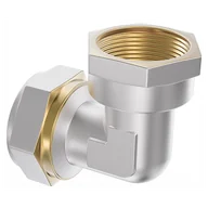 Łączniki, trójniki, kształtki - Mexen PEX-S kolano skręcane PEX 25 x 3/4 GW - W97226-2534F-00 - miniaturka - grafika 1
