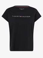 Piżamy damskie - Tommy Hilfiger - T-shirt damski, niebieski - miniaturka - grafika 1