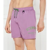 Kąpielówki męskie - Iceberg Szorty kąpielowe | Regular Fit - miniaturka - grafika 1