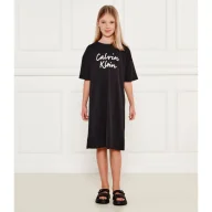 Sukienki i spódniczki dla dziewczynek - Calvin Klein Jeans Sukienka - miniaturka - grafika 1