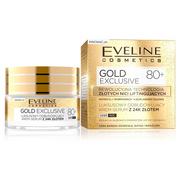 Serum do twarzy - Eveline GOLD LIFT Krem-Serum 80+ z 24k złotem - miniaturka - grafika 1