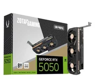 Karty graficzne - Zotac GeForce RTX 5050 Low Profile 8GB GDDR6 DLSS4 ZT-B50500L-10L - miniaturka - grafika 1
