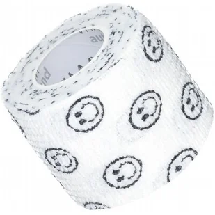 Vitammy Autoband białe buźki 5cm x 450cm Elastyczny bandaż kohezyjny samoprzylepny - Apteczki i materiały opatrunkowe - miniaturka - grafika 1