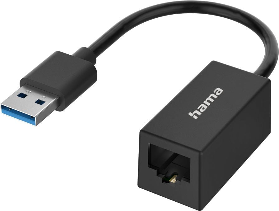 Adapteris Hama USB-A -> LAN 00300024