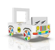 Samochody i pojazdy dla dzieci - Duże tekturowe auto do kolorowania i zabawy 3D - miniaturka - grafika 1